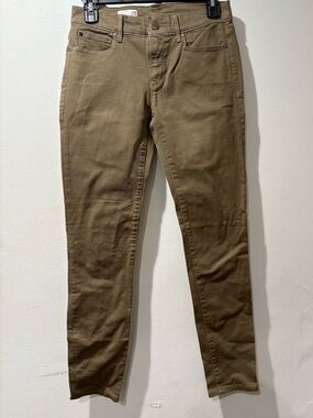 Classic Slim Convertible Pants in Olive Brown